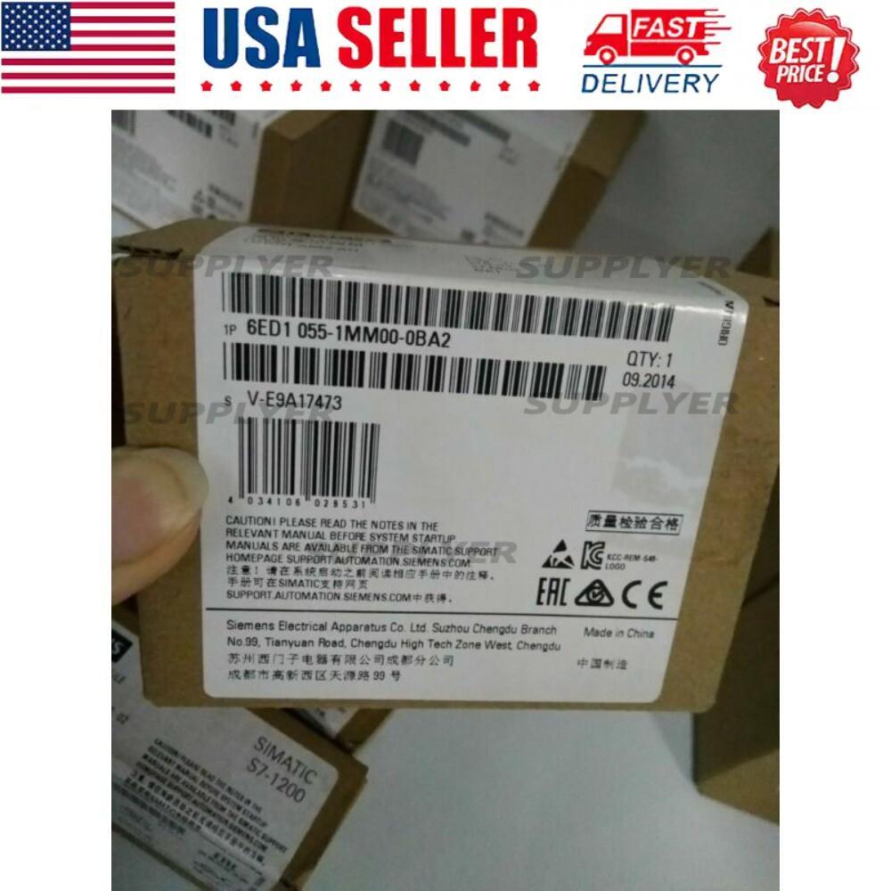 New Siemens LOGO! AM2 AQ expansion 6ED1055-1MM00-0BA2 6ED1 055-1MM00-0BA2