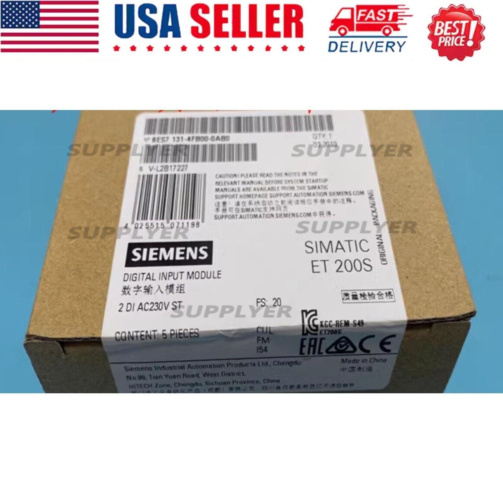 New Siemens DP 5 electronic modules 6ES7131-4FB00-0AB0 6ES7 131-4FB00-0AB0