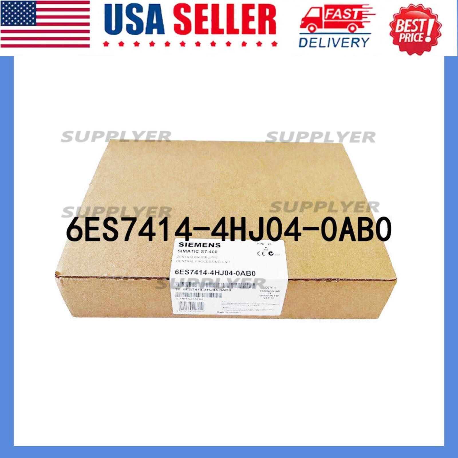 New Siemens 6ES7414-4HJ04-0AB0 6ES74144HJ040AB0 SIMATIC S7-400H CPU 414H