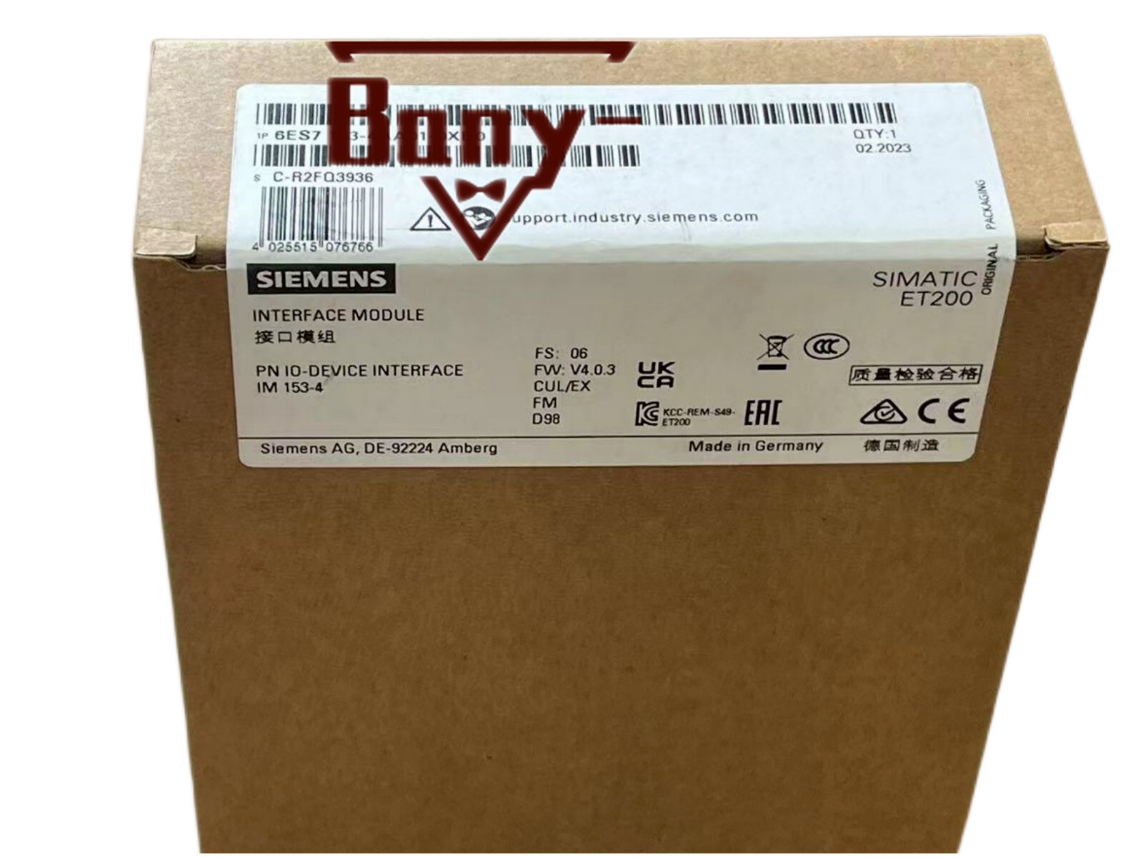 New Sealed SIEMENS 6ES7 153-4AA01-0XB0 6ES7153-4AA01-0XB0 /1 YEAR WARRANTY