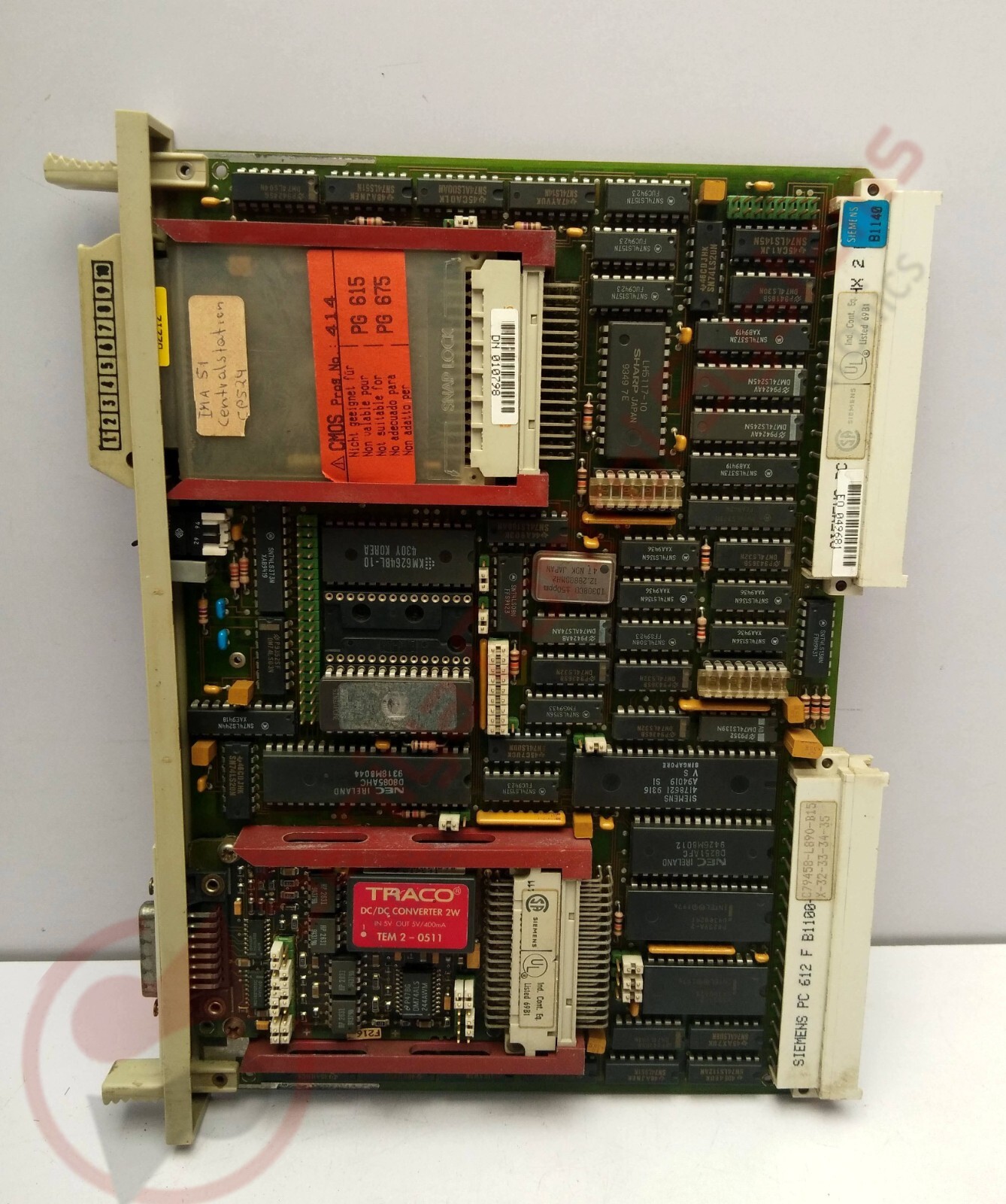 Siemens Simatic S5 6ES5 524-3UA13 Pcb Card