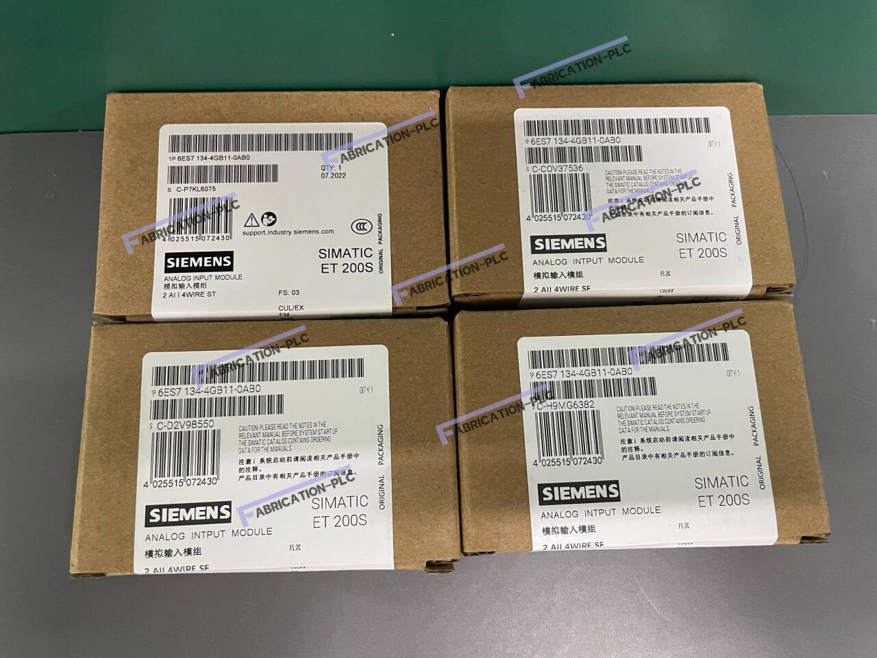 New Siemens 6ES7134-4GB11-0AB0 DP Electronics module ET200S 6ES7 134-4GB11-0AB0