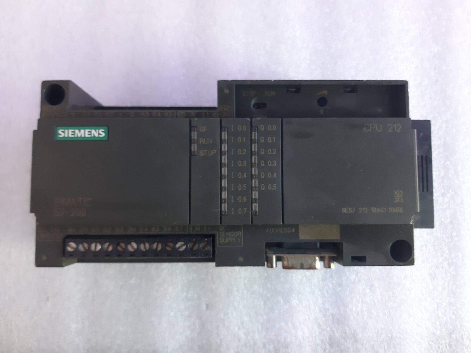 Siemens Simatic S7-200 6ES7 212-1BA01-0XB0 Cpu Module