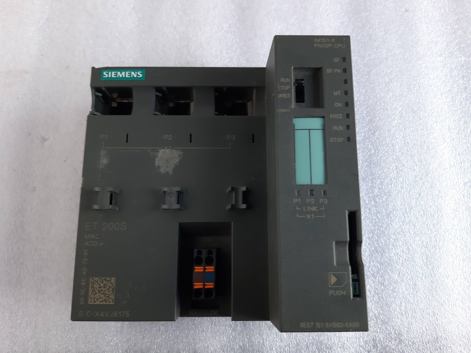 Siemens 6ES7 151-8AB00-0AB0 Et 200s Interface Module