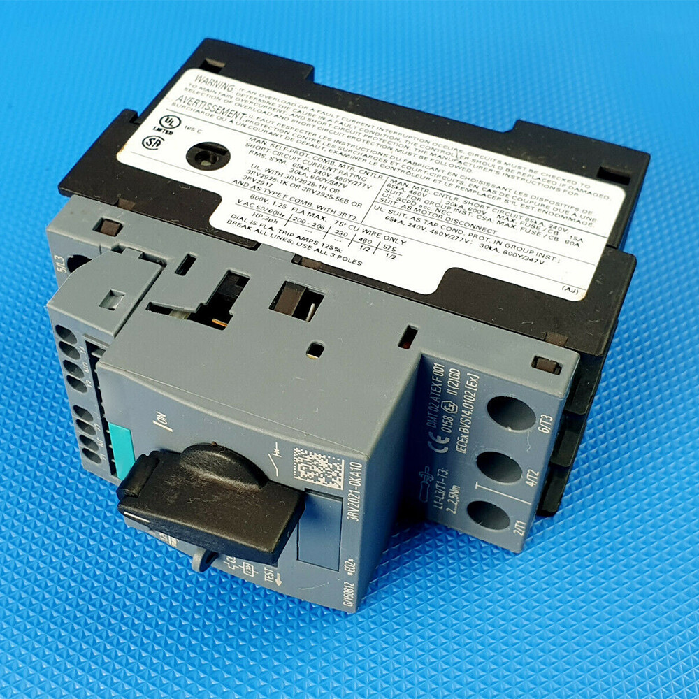 For Siemens 3RV2021-0KA10 (0.9-1.25A) Circuit Breaker 3RV20210KA10