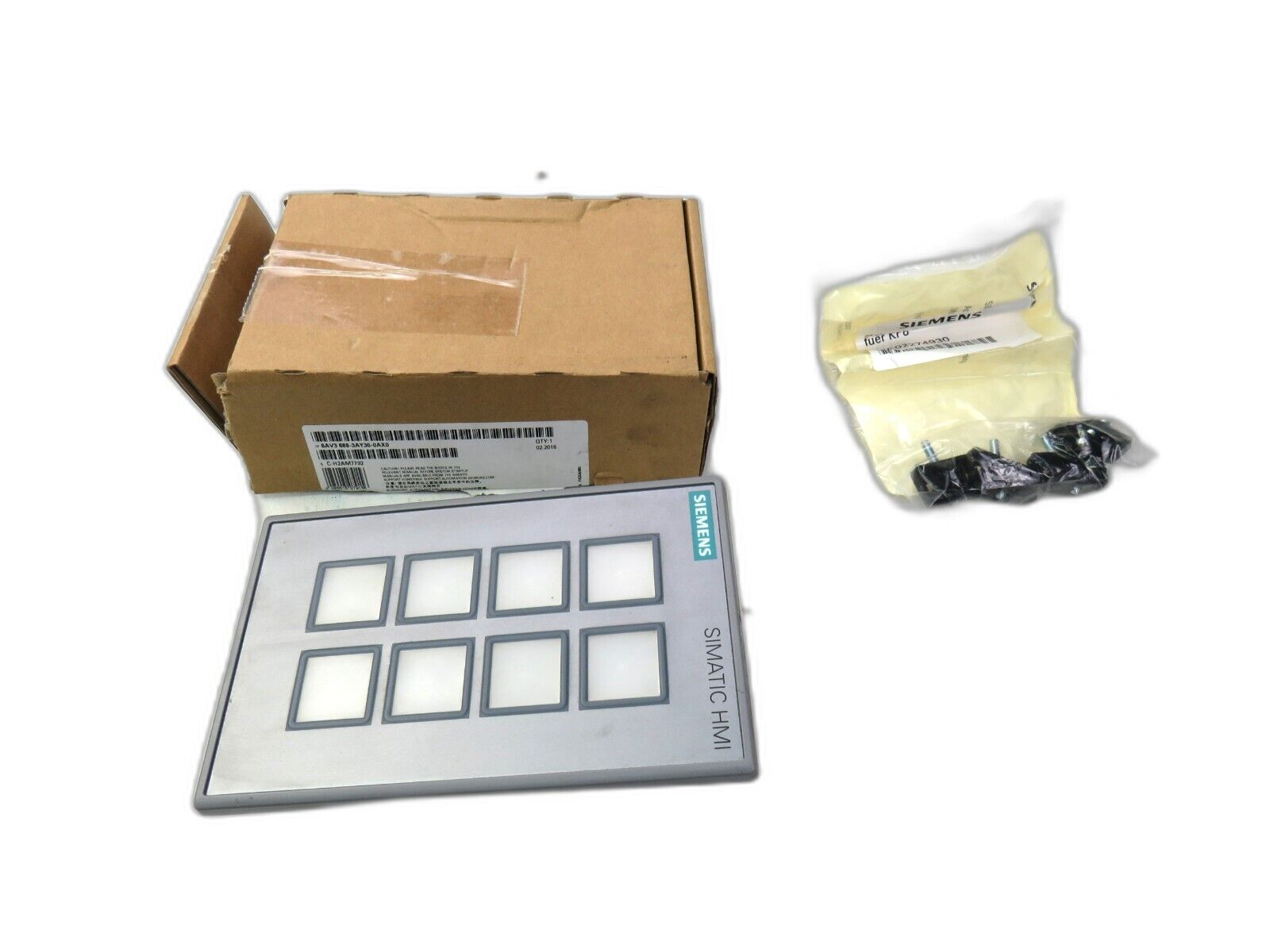 SIEMENS 6AV3688-3AY36-0AX0 6AV3 688-3AY36-0AX0 KP8 PN Key Panel, 8