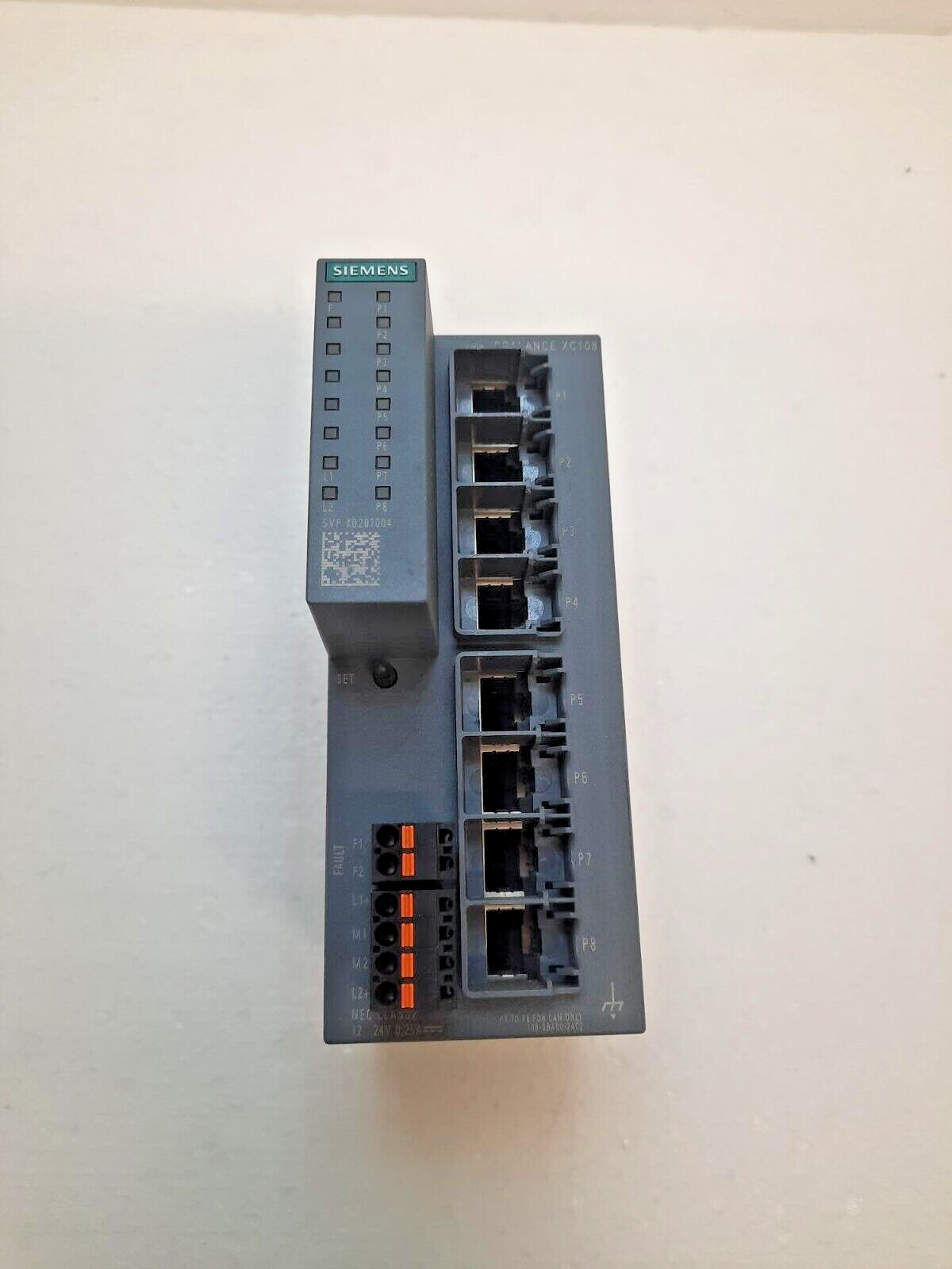 Siemens SCALANCE XC108 unmanaged IE Switch (6GK5108-0BA00-2AC2)