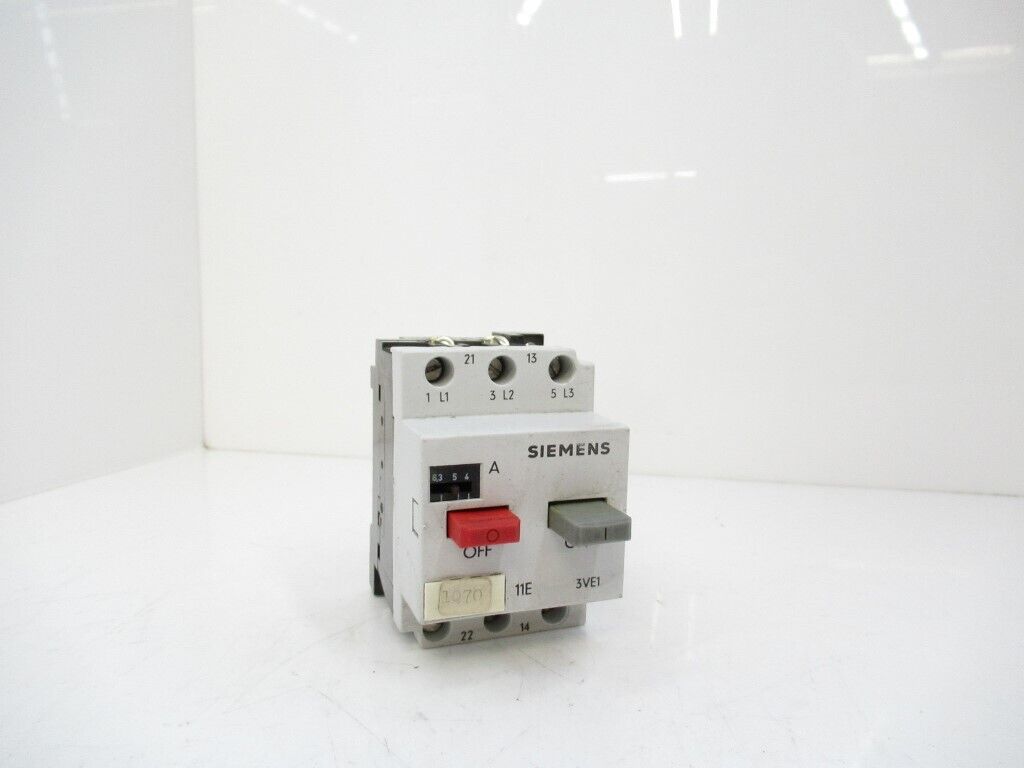 Siemens Furnas Electric Co 3VE1010-2K Motor Starter Protector