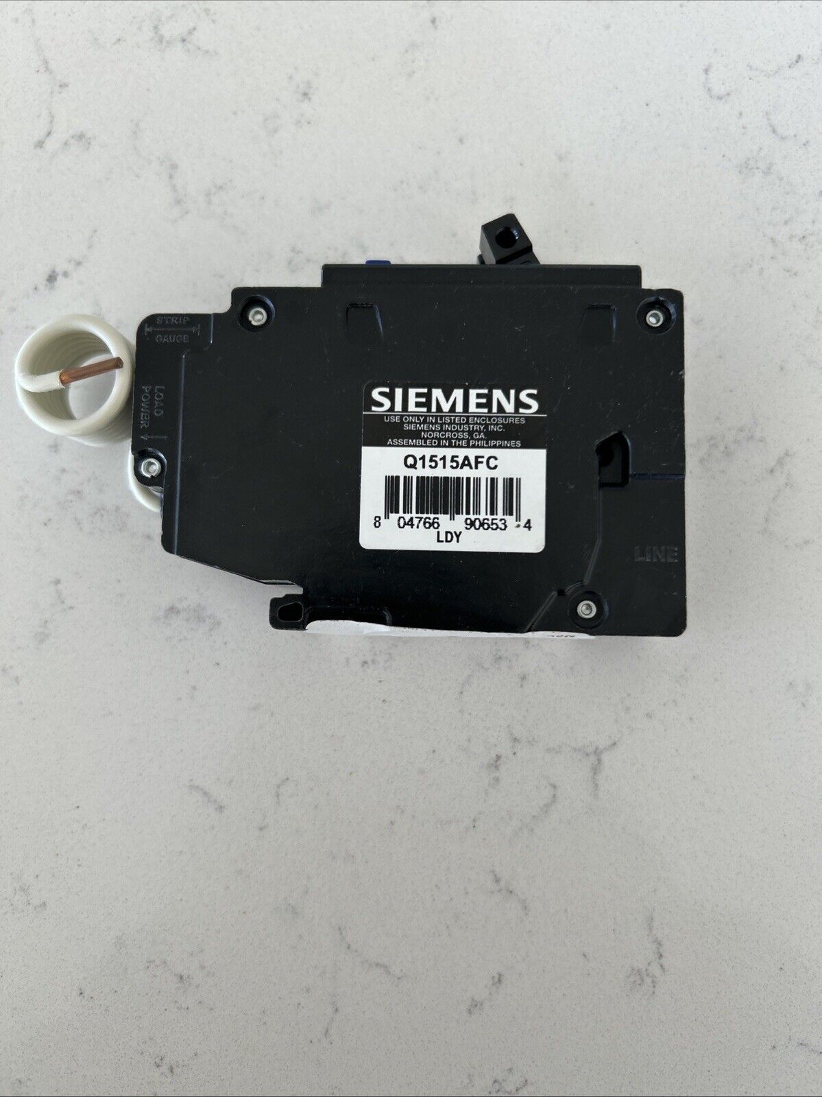 SIEMENS #Q1515AFC TANDEM, (2) 1p-15A,(AFCI) ARC FAULT CIR BREAKER/FREE SHIPPING