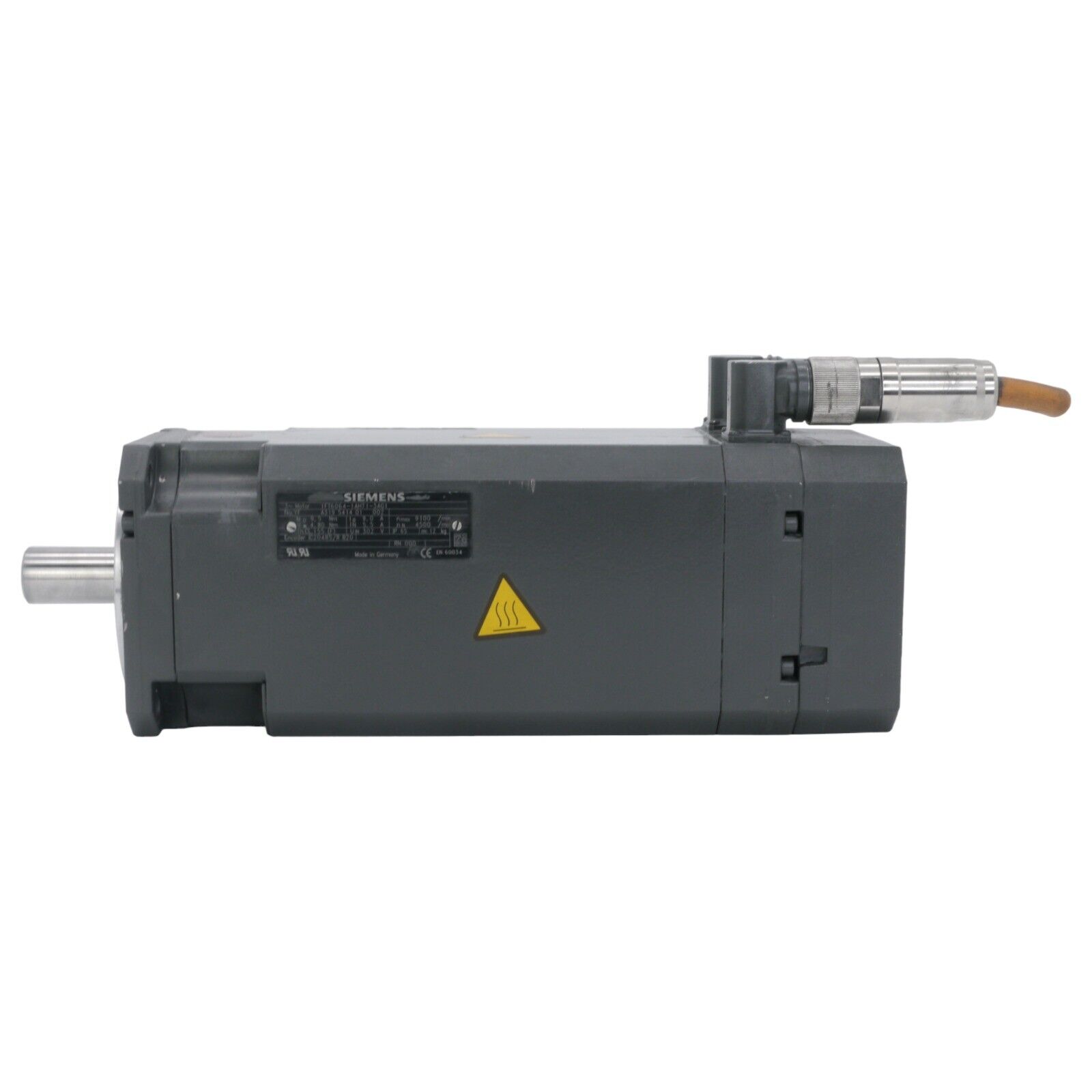 SIEMENS 1FT6064-1AH71-3AG1 SIMOTICS S SYNCHRONOUS SERVO MOTOR 1FT6