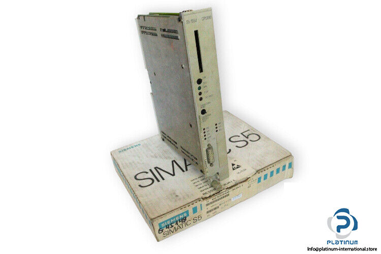 SIEMENS 6ES5948-3UA11 CENTRAL PROCESSING UNIT_ 6ES59483UA11
