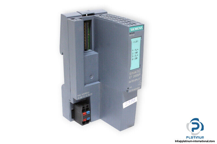SIEMENS 6ES7 155-6AU00-0BN0 PROFINET INTERFACE MODULE_SIEMENS 6ES71556AU000BN0