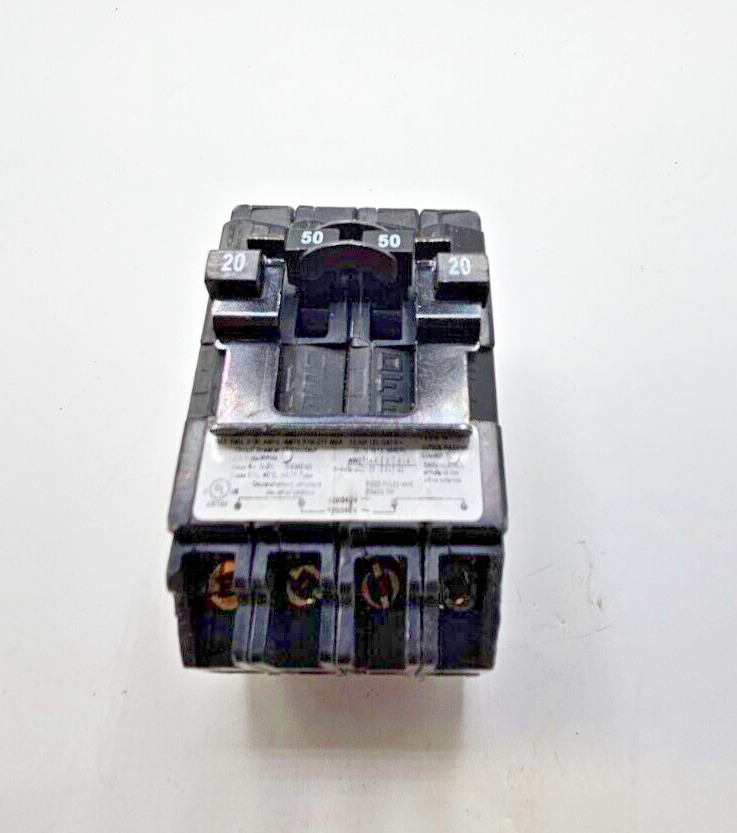 Siemens Q22050CT2 Circuit Breaker 120/240V 4 Pole 60Hz 20-50A