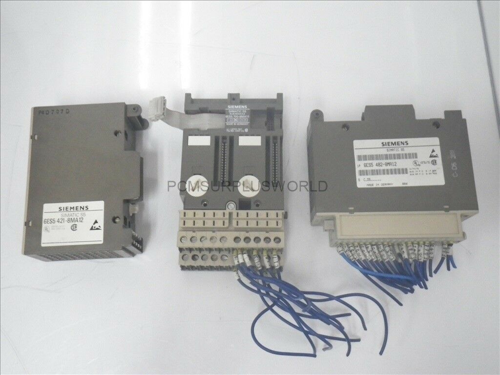6ES5421-8MA12 6ES5700-8MA11 6ES5482-8MA12 Siemens Simactic S5 (Used and Tested)