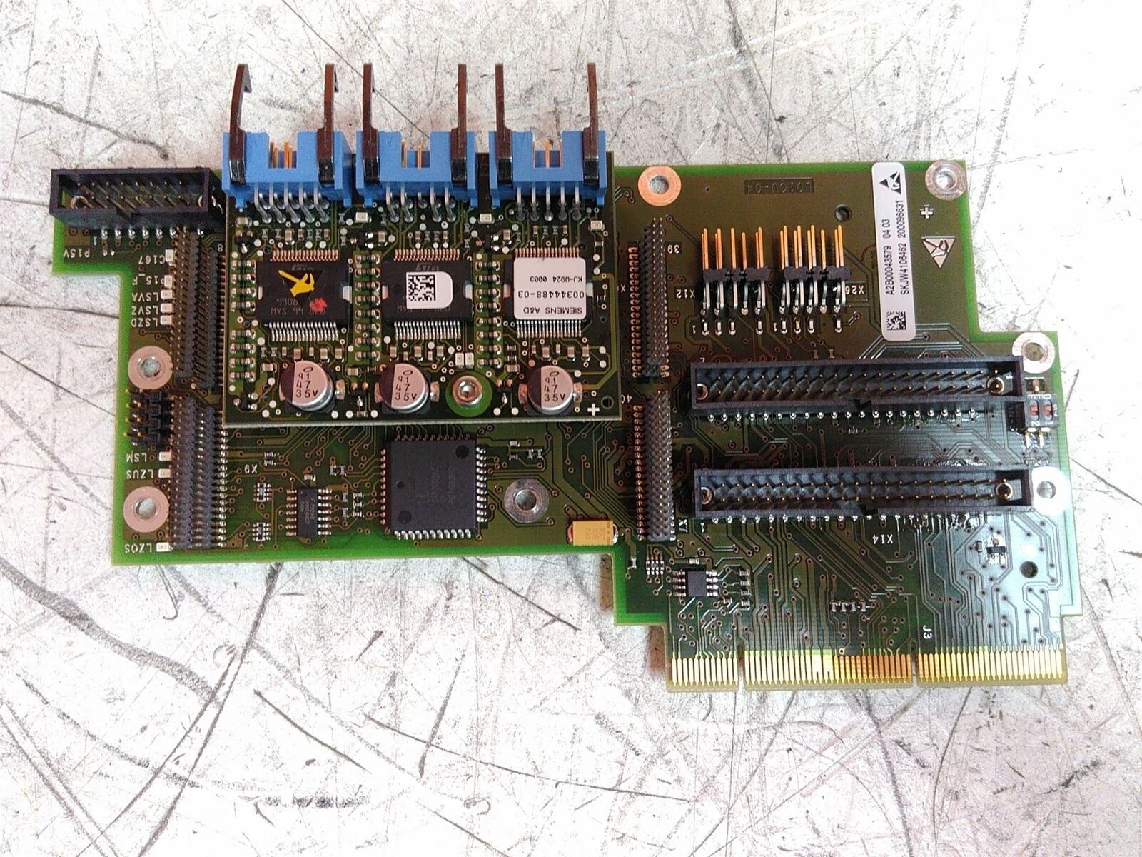Defective Siemens 03019066-03 Board & 00344488-03 Daughter Board AS-IS 