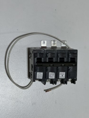 Siemens B360HH00S01 60 amp 65kA 240v Bolt on Breaker with 120v Shunt Trip