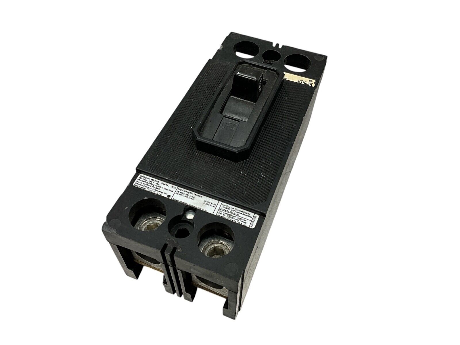 SIEMENS MURRAY MQJ2200 200A 240V 2P CIRCUIT BREAKER