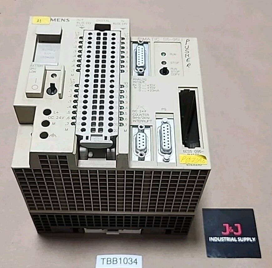 *PREOWNED* Siemens 6ES5 095-8MA01 Simatic S5 Simatic S5-95U CPU Module +Warranty