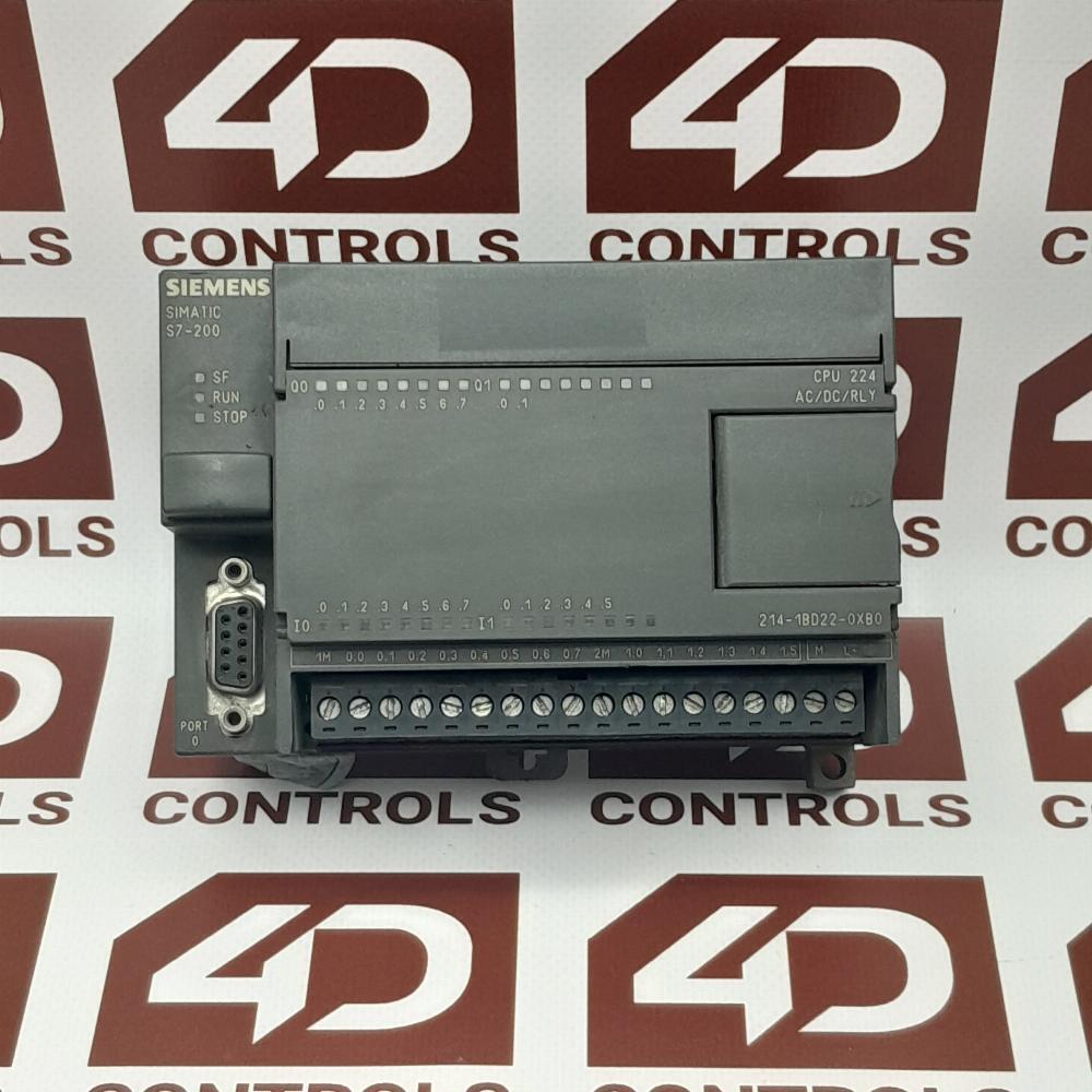 6ES7 214-1BD22-0XB0 | Siemens | Simatic S7-200 CPU224, Digital Controller, Used
