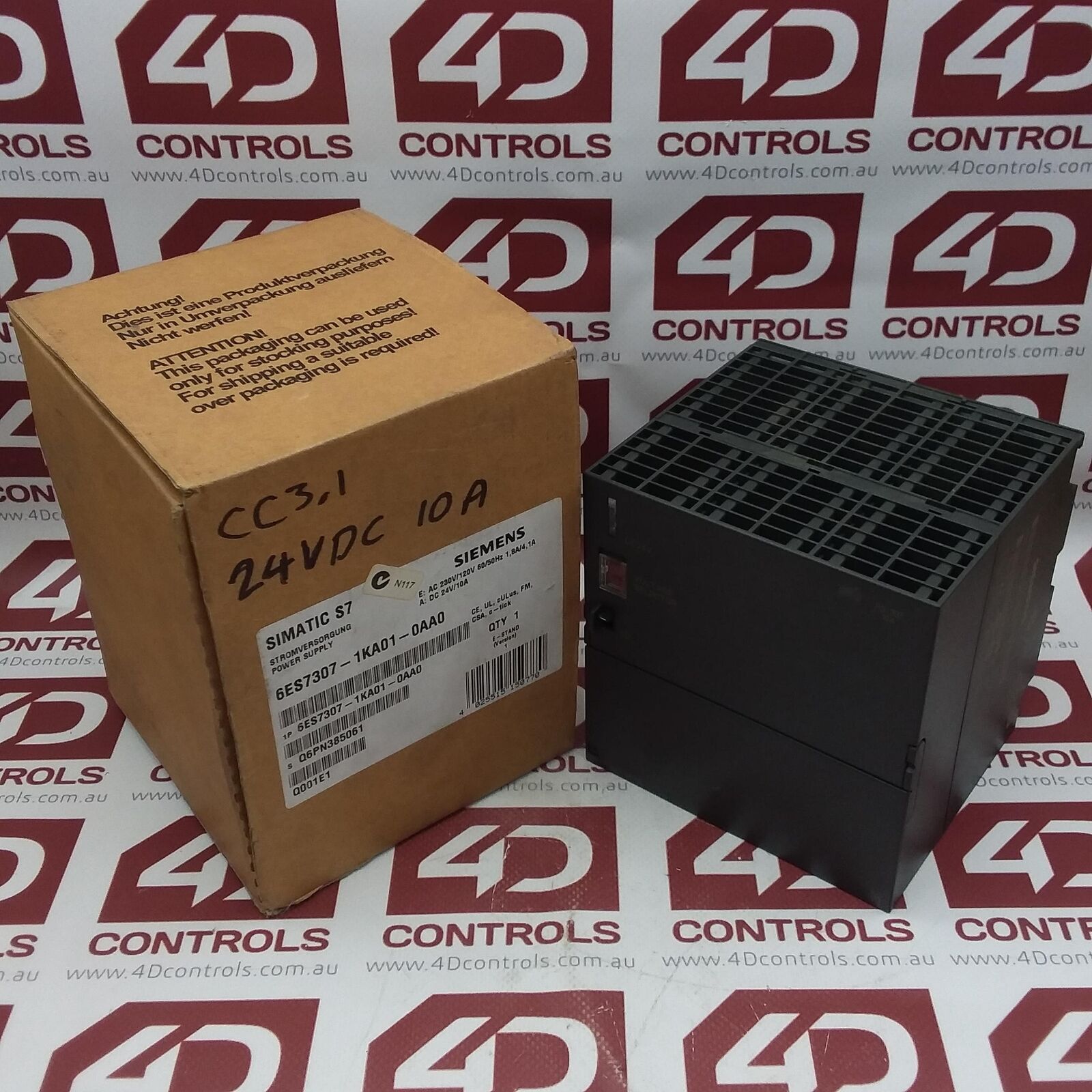 6ES7 307-1KA01-0AA0 | Siemens | SIMATIC S7-300, Power Supply, Opened