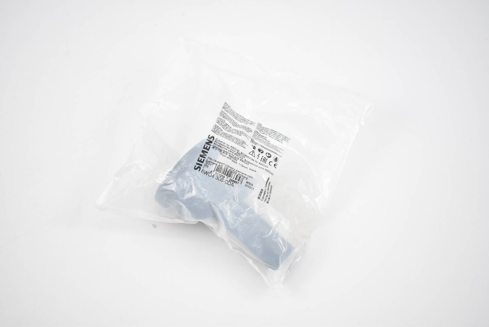 Siemens Pipe with Base 8WD4308-0DA ( 8WD4 308-0DA ) 100mm