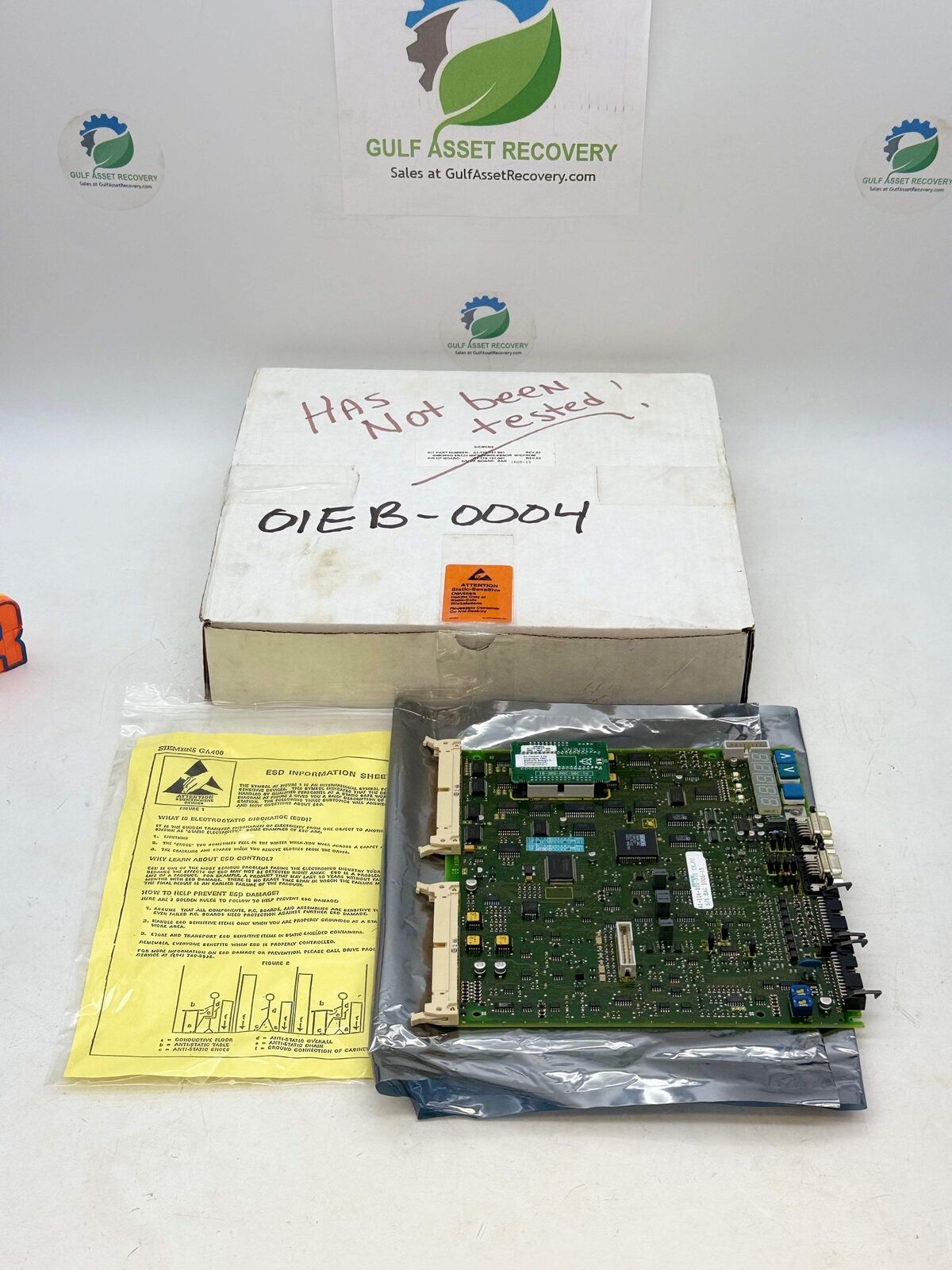 Siemens A1-116-101-801 Rev. 02 Simoreg 6RA24 Microprocessor w/ Eprom (Open Box)