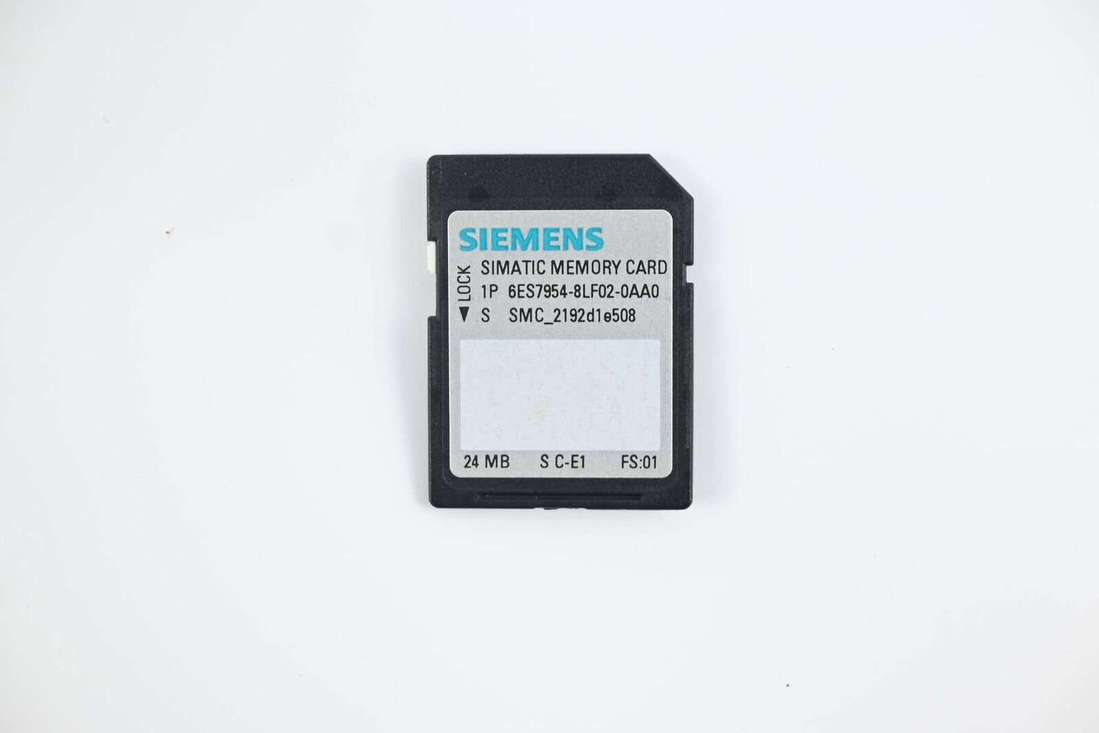 Siemens Simatic S7 Memory Card 6ES7954-8LF02-0AA0 ( 6ES7 954-8LF02-0AA0 )