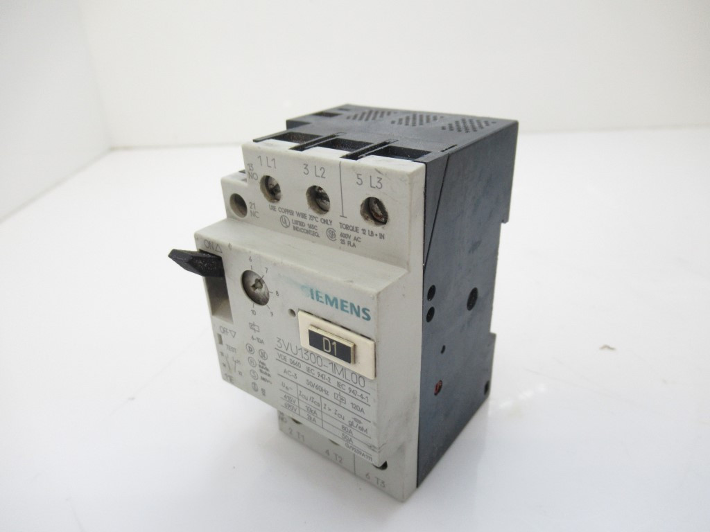 3VU1300-1ML00 Siemens Motor Starter (Used Tested)