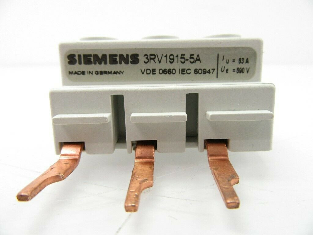Siemens 3RV1915-5A 3RV19155A  Terminal Bus Bar