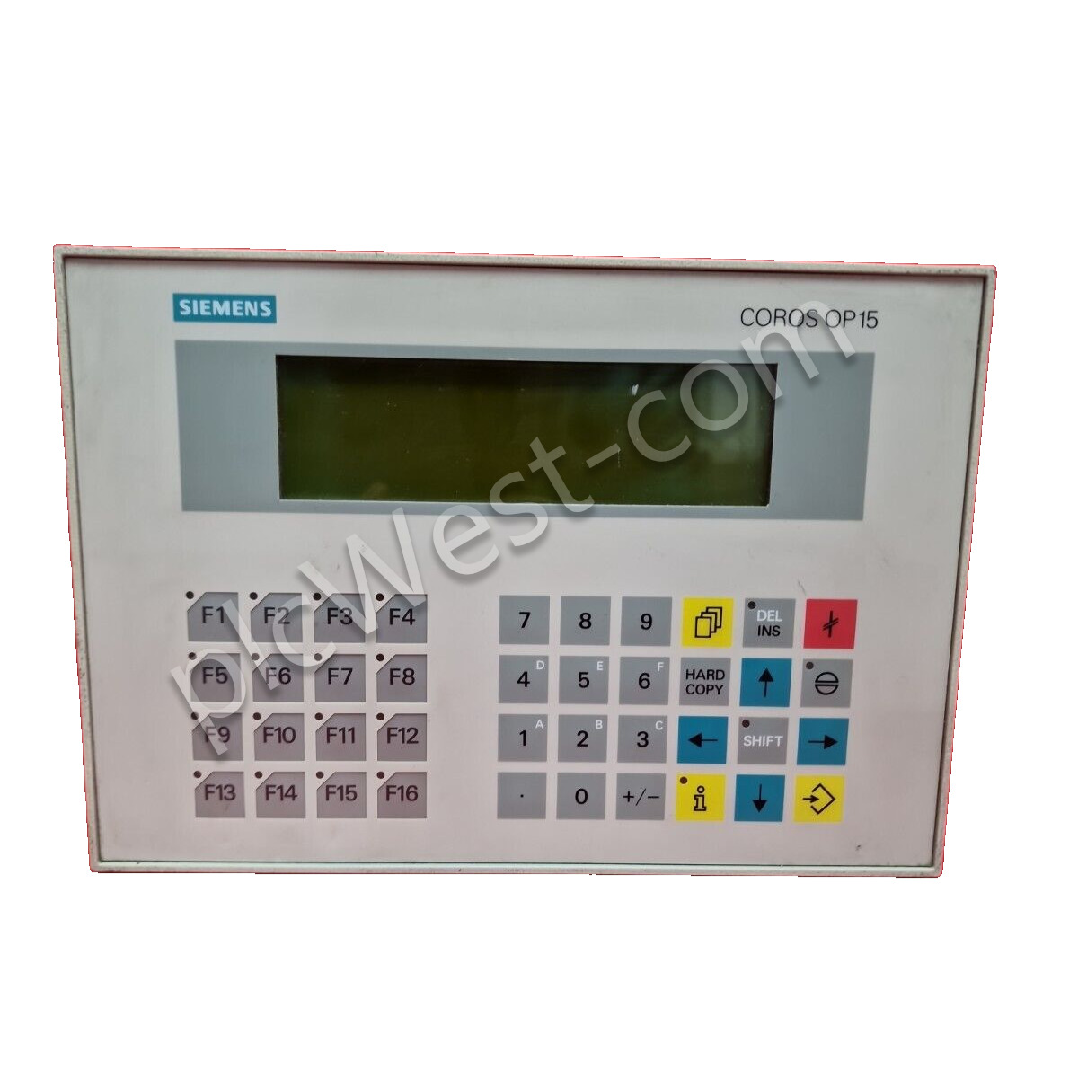 SIEMENS OP15-B 6AV3515-1MA01 6AV3 515-1MA01 PLC PANEL HMI OP 15 