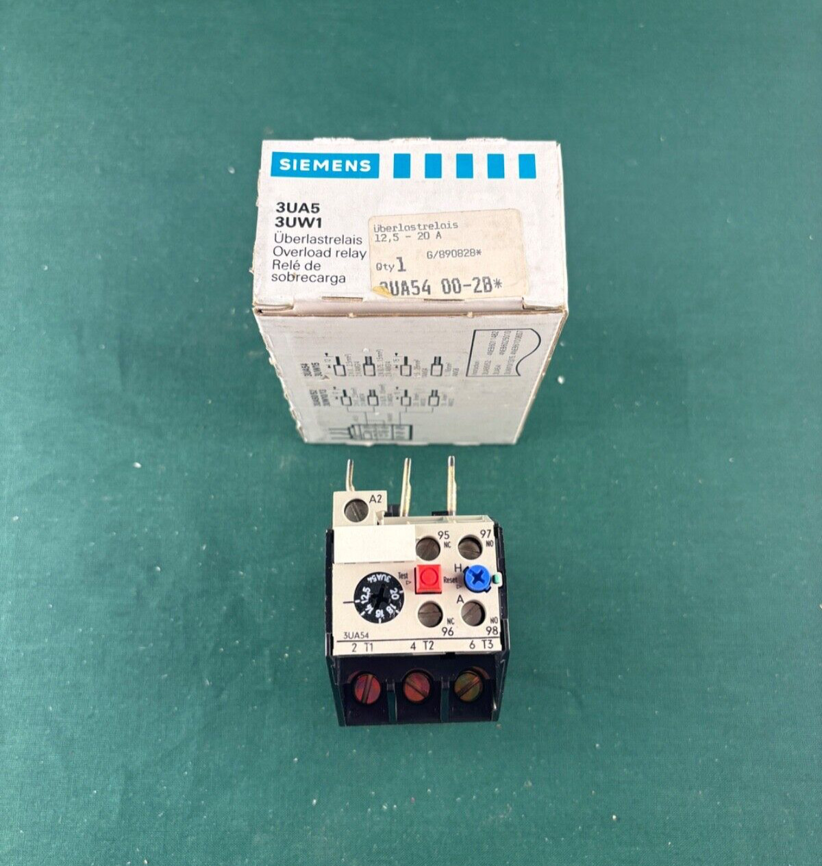 Siemens Overload Relay 3UA5400-2B (#SIE05)