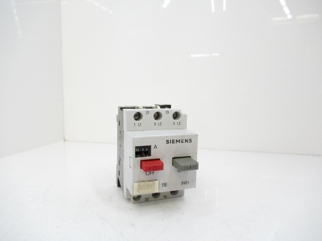 Siemens Furnas Electric Co 3VE1010-2K Motor Starter Protector