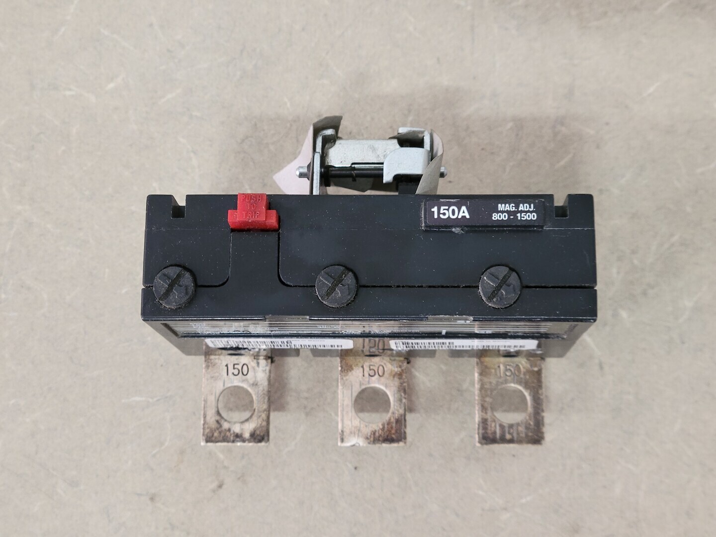 SIEMENS 150 Amp, 3 Pole, 600 Volts Trip Unit FD63T150