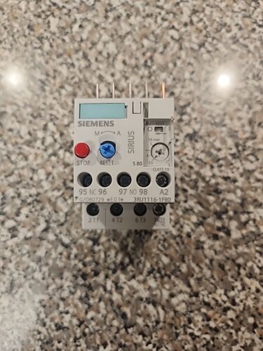 Siemens 3RU1116-1FB0 Overload Relay 3.5 -5 AMP New Open Box