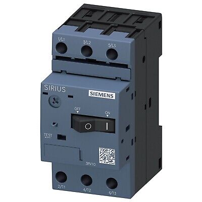 Siemens 3RV1011-1GA10 Circuit Breaker Size S00, 3RV1 011-1GA10