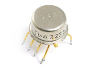 Siemens TBA222 Operational Amplifier Op Amp TO-99 8-Pin 22V