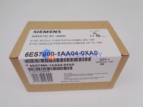 1PCS New Siemens 6ES7 960-1AA04-0XA0 6ES7960-1AA04-0XA0 In Box