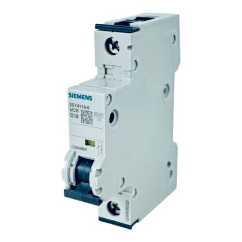 Siemens B16 A LS-Schalter / Sicherung / 5SY4116-6 / Leitungsschutzschalter B 16