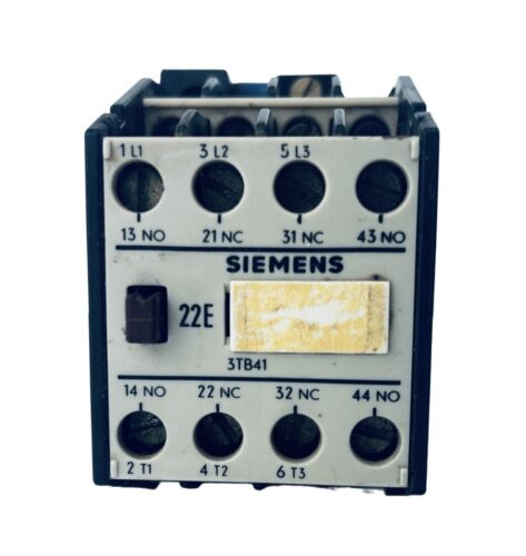 Siemens 22E Schütz / 220/264V / 50/60Hz / 3 TB41 17-0A