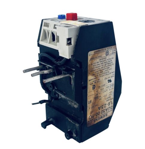 Siemens Überlastrelais / 3UA50 00-1C 1,6-2,5A