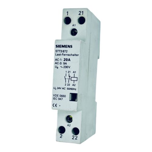 Siemens 5TT3 872 Last-Fernschalter / 20A / 5TT3872