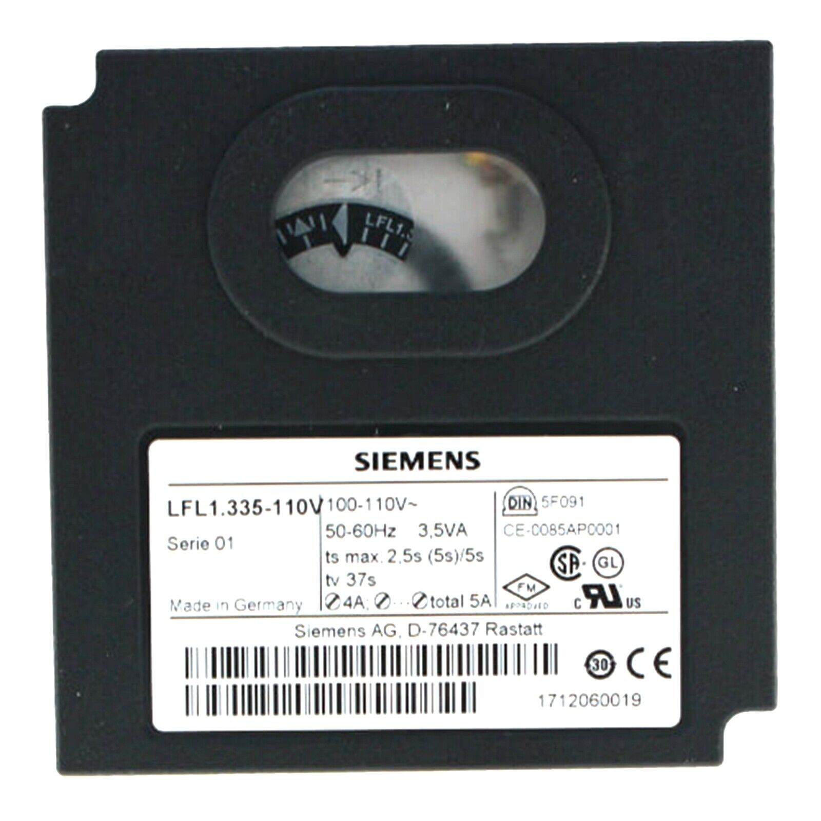 NEW SIEMENS LFL1.335-110V Control Box Program Gas Burner Controller