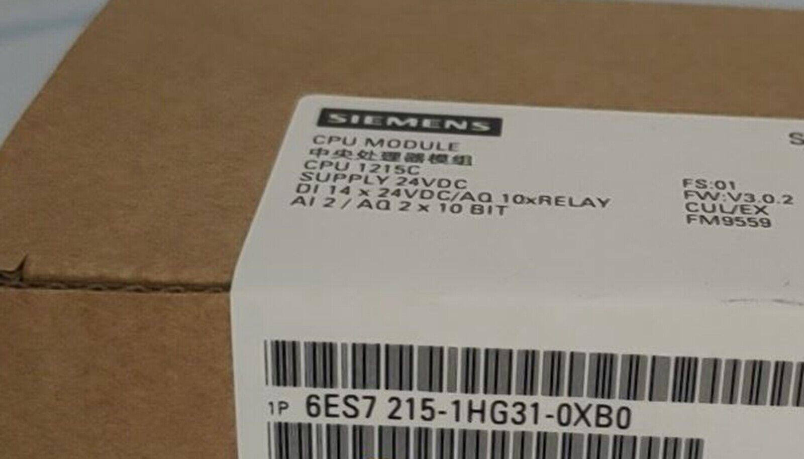 NEW 6ES7215-1HG31-0XB0 6ES7 215-1HG31-0XB0 Siemens