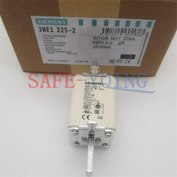 3PCS NEW SIEMENS Low voltage fuse 3NE1225-2 3NE1 225-2 200A 690V