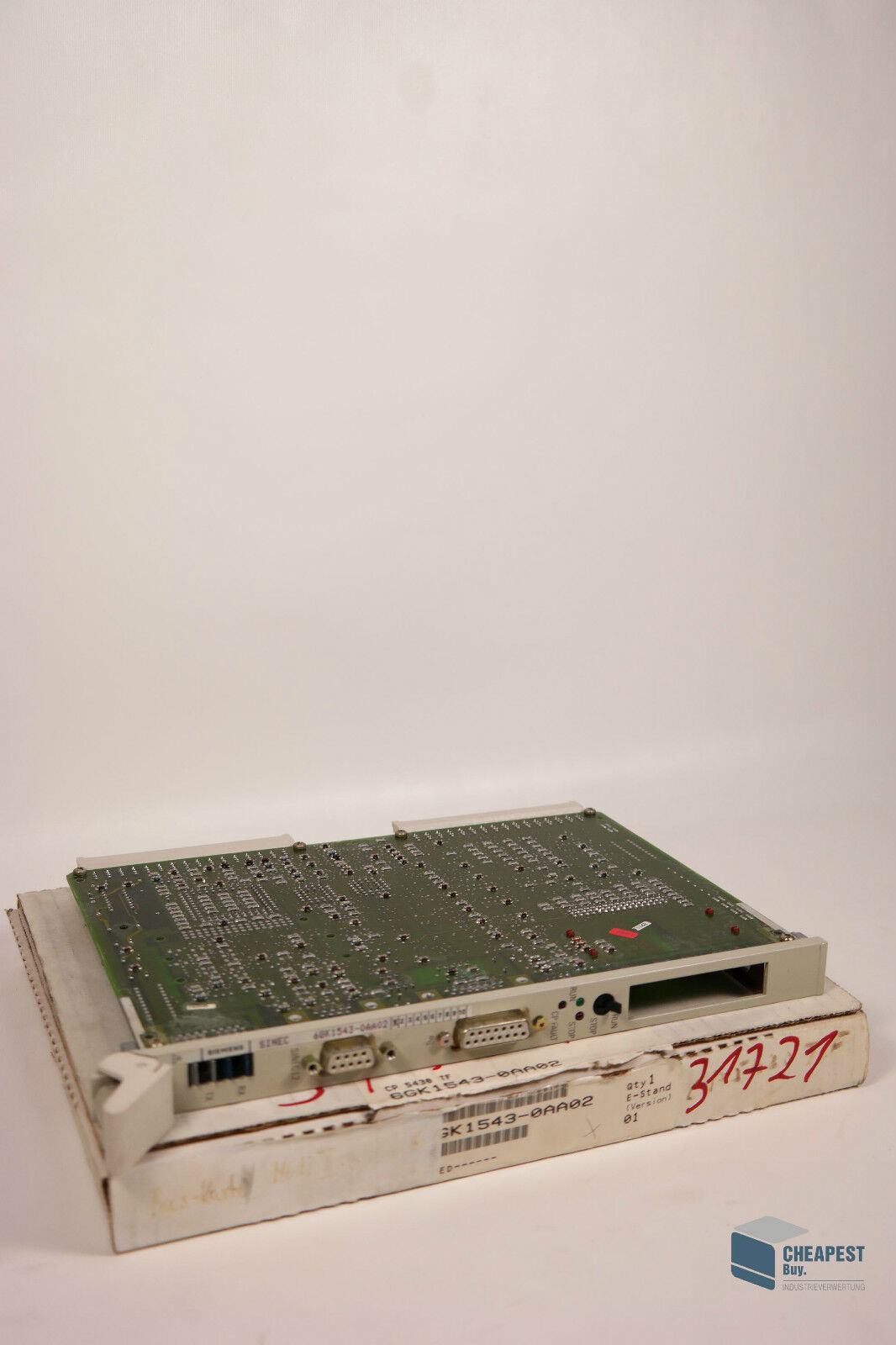 Siemens Sinec, 6GK1543-0AA02 Connection 6GK1 543-0AA02 New E-Stand 01, CP 5430