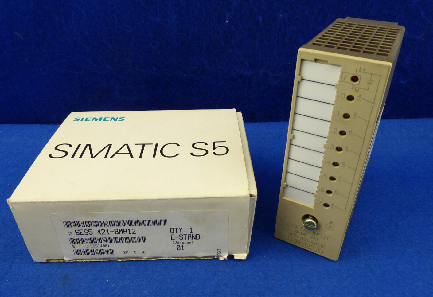 Siemens Simatic S5 Digital Input 6ES5421-8MA12 E.Stand 01