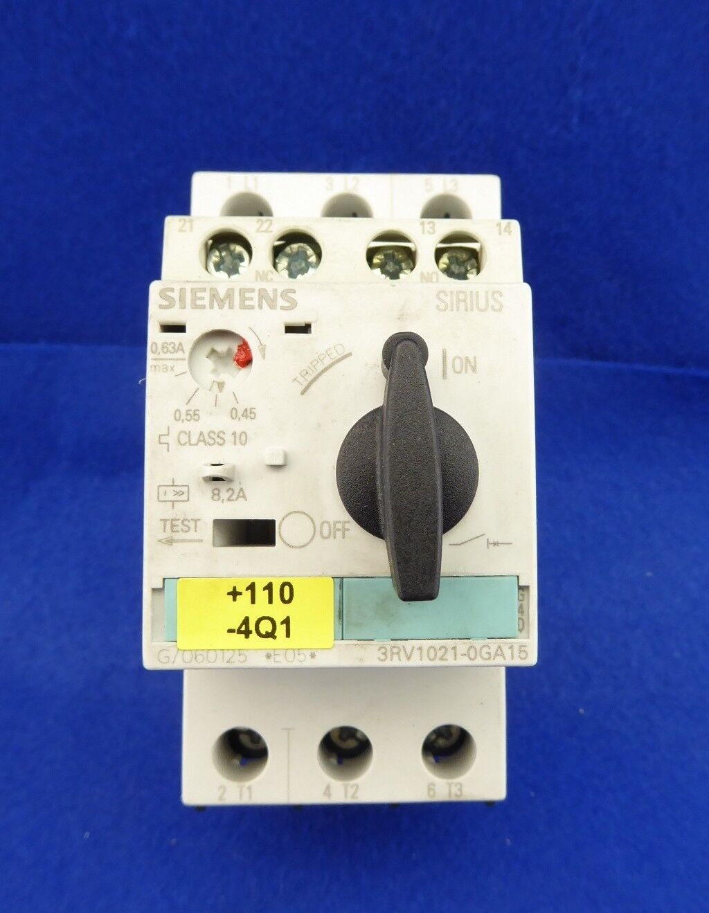 Siemens Sirius 3RV1021-0GA15 / Circuit Breaker (Invoice incl. VAT)