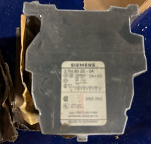 Siemens 3 TH 80 22-0A NIB