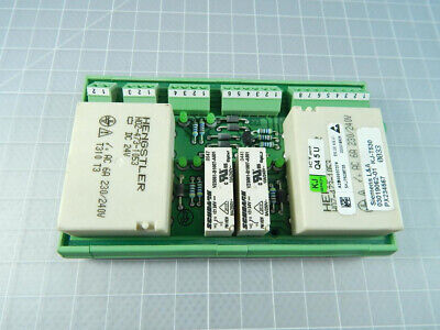 Siemens A2B00039029-L02CU-02 Circuit Board Module w/ Safety Relays T105177