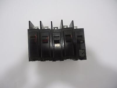 LOT OF 5 ITE Gould Siemens BQ1-B030 1 Pole 240V 30A Bolt On Circuit Breaker